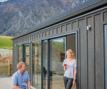 The Block NZ winners Brooke and Mitch invite us inside their Queenstown home