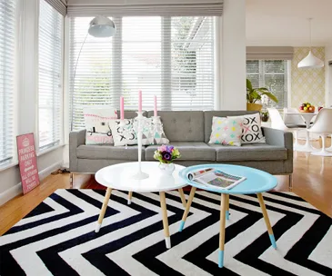 A boring, beige 1940s home is given a top-to-toe update