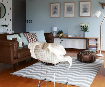 This North Shore reno is all about soft greys, elegant blues and timber accents