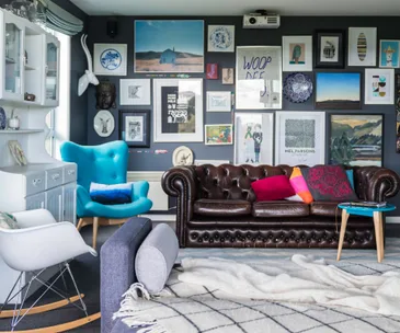 For this Oamaru family life is happier when it includes colour