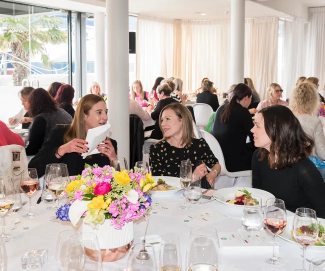 Guests as the event.