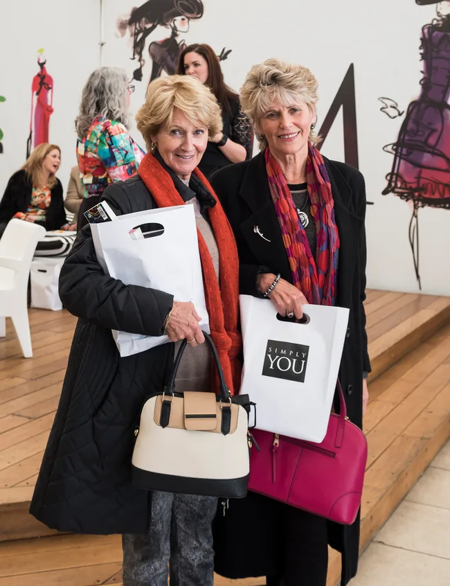 Guests thrilled with their $300 goody bags, which includes an Ice watch, Joico hair treatment and Elizabeth Arden skincare product.