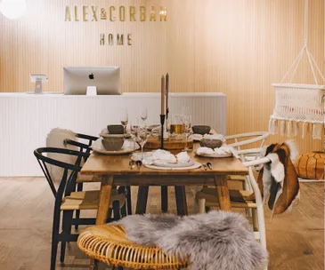 Step inside Alex & Corban’s nature-inspired homeware store