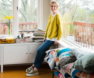 Get to know Gerty Brown’s perfectly patterned cushions