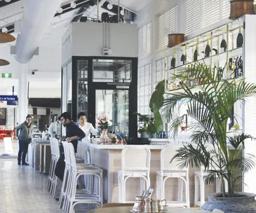 An inside look at new eatery Devon on the Wharf