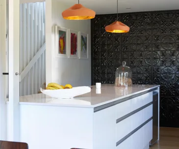 A quirky Auckland home trades peach walls for a modern update