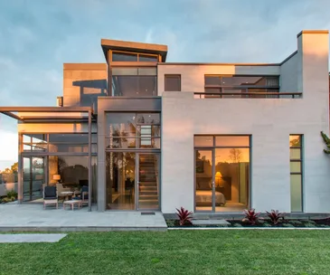 This modern Takapuna home is a stunning example of seaside living