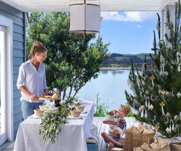 How to give your Christmas a relaxed, coastal feel
