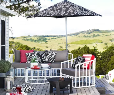 Brightening your outdoor style is simple with these statement cushions