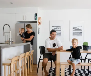 A frumpy and forlorn bach is transformed into a forever home