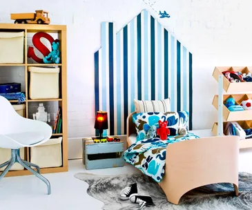 6 steps to an organised kid’s room