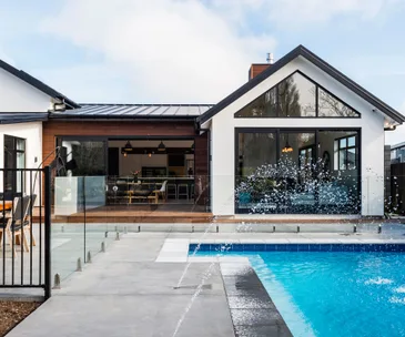 This Christchurch family home has major new-build style