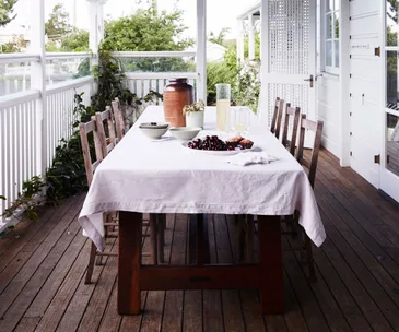 For now and forever solutions for a wrap around veranda