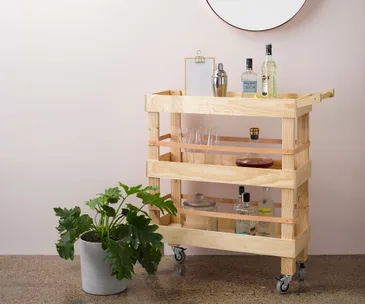 How to create your own drinks trolley in 6 easy steps