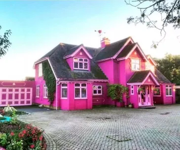 This home in Essex has to be the world’s pinkest house