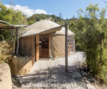 Meet the family living off grid in a yurt outside Motueka