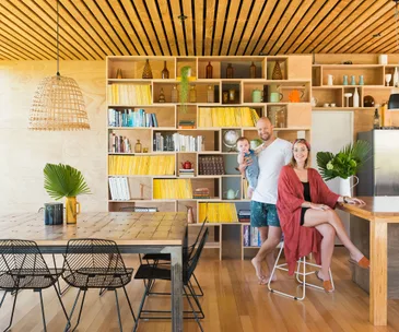 Inside Alex and Corban’s stylish Whananaki holiday home