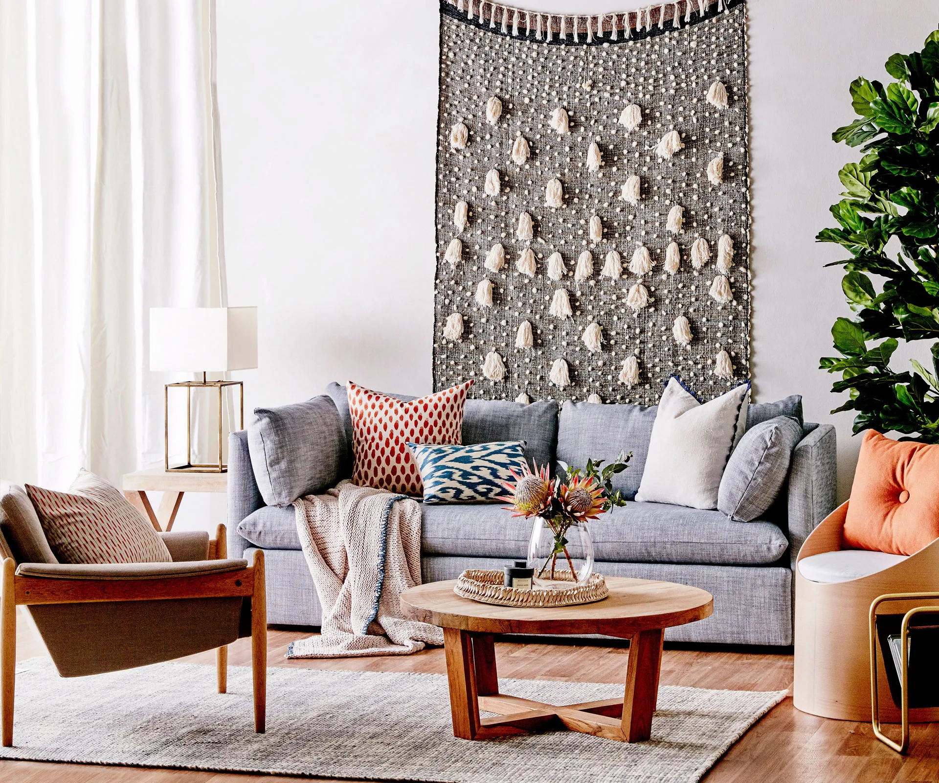 How to style your home with a modern country interior