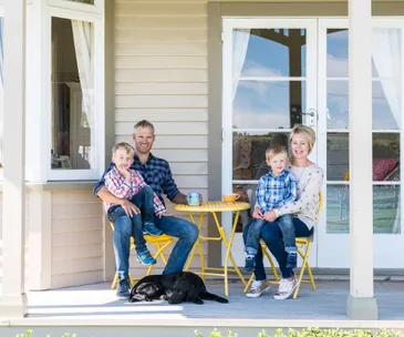 A young Christchurch family find their very own country cottage