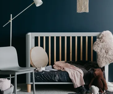 Alex Walls creates a neutral nursery inspired by the galaxy