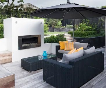 A steep garden is an entertainer’s dream thanks to clever landscaping