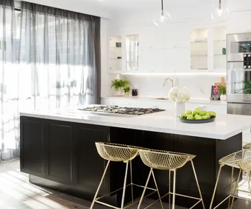 The Block AU: Julia and Sasha’s luxurious kitchen