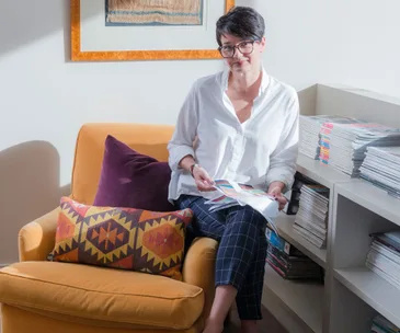 Inside the artfully designed home of luxury sleepwear owner Anna Murray