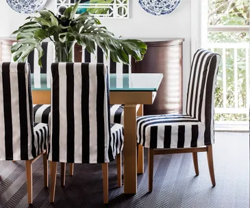 Your step-by-step guide to reupholstering an armless chair at home