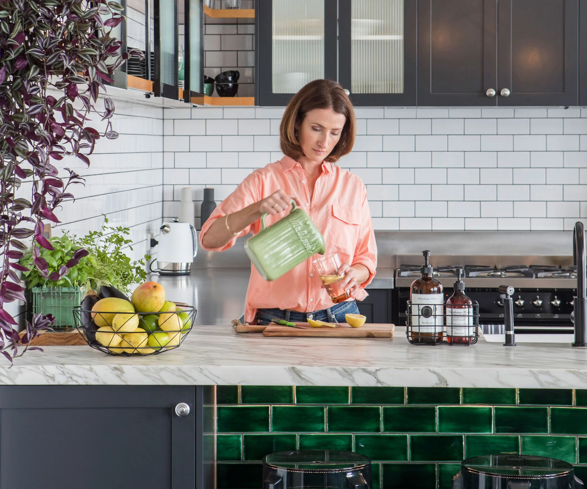 A major kitchen renovation completely transformed this Wellington villa