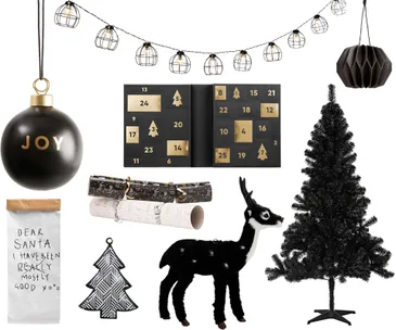 22 Monochrome Christmas decorations for chic modern style