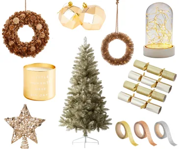 27 Metallic Christmas decorations that will make your decor glitter