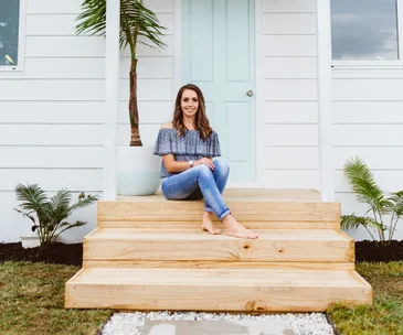 How this first time house-flipper transformed her little Papamoa bach