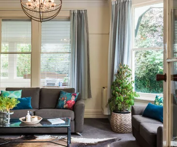 DIY decor and statement colours give this Christchurch villa a unique vibe