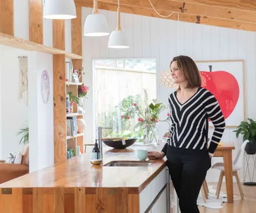 This Wellington family has filled their sunny home with fun style