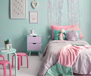 How to give your kid’s bedroom a mermaid-inspired makeover