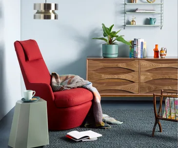 How to reorganise your living room for Clutter-Free Feb