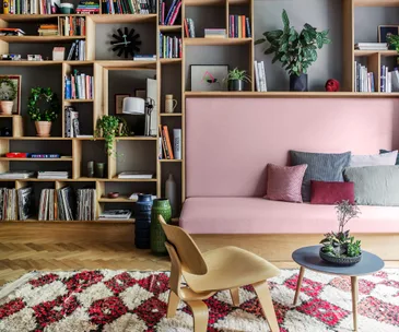 This city apartment uses cleverly designed storage to maximise space