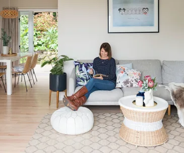 This 1970s beachside bungalow is now a fresh family home