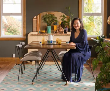 An art deco bungalow in Gisborne offered a fresh start for this family