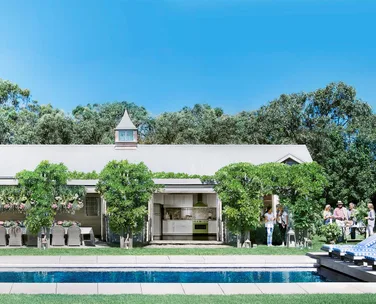 This modern farmhouse among the vineyards is what dreams are made of