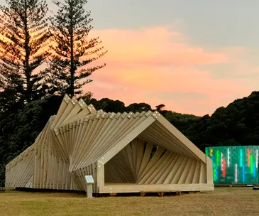 Why we love that the Waiheke Gateway Pavilion sculpture has no point