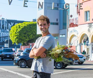 Meet the unlikely Kiwi bringing fresh flowers to Los Angeles