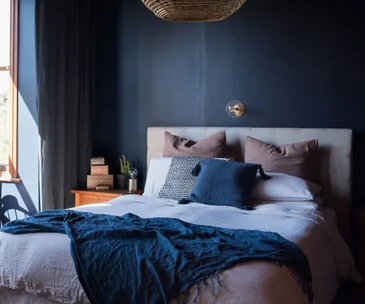 The last Resene Colour Home Awards finalist is a moody master bedroom
