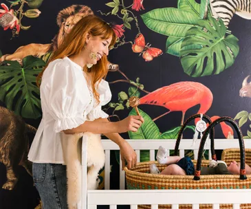 Karen Walker’s head jewellery designer shares her jungle-inspired nursery