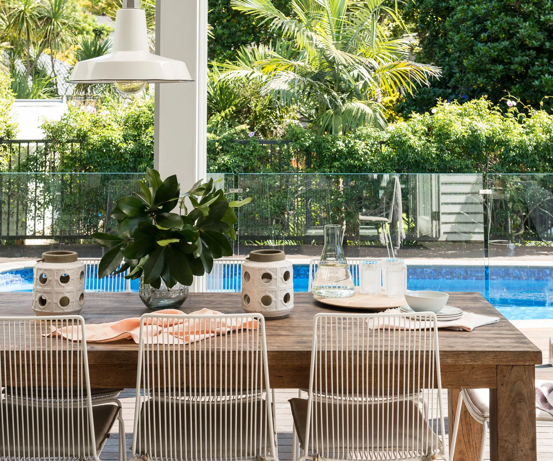 The co-founders of My Food Bag open the doors to their idyllic garden