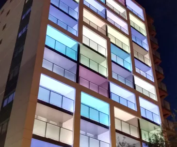See the new building lighting up Auckland’s cityscape