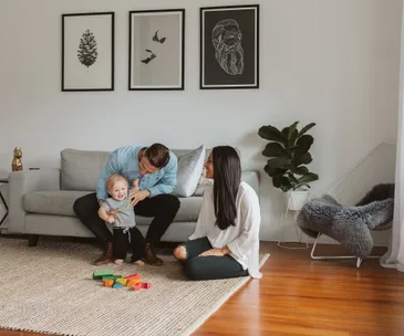 This couple’s DIY skills turned their boxy bungalow into a fresh first home