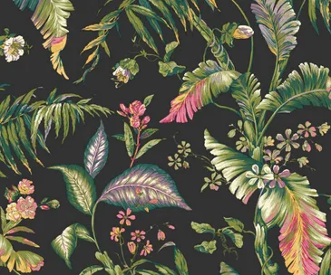 How to feel like you’re on holiday at home with statement tropical wallpaper