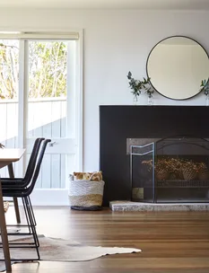 This stylish North Shore home has an indoor slide for the kids