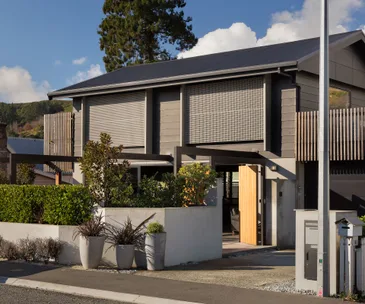 This bold Nelson home has found the secret to long-lasting black cladding
